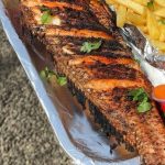 Whole BBQ Catfish With Chips