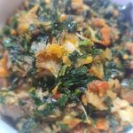 Vegetable Soup with Swallow