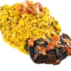Ukwa With Fish
