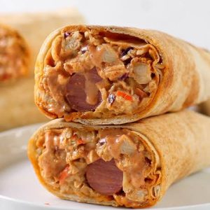 Chicken Shawarma With 2 sausage